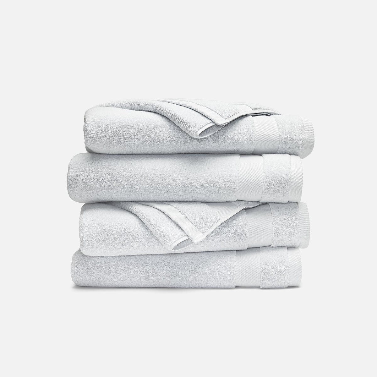 Super-Plush Set of 4 Bath Towel Bundle
