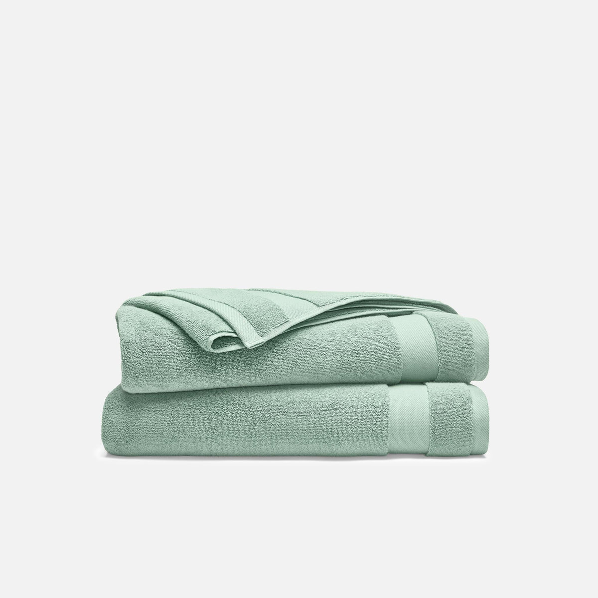 Super-Plush Turkish Cotton Bath Towels Set of 2