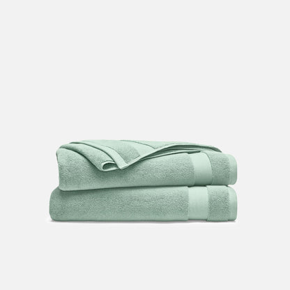Super-Plush Turkish Cotton Bath Towels Set of 2
