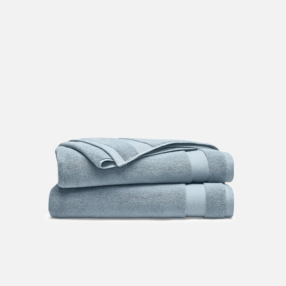 Super-Plush Turkish Cotton Bath Towels Set of 2