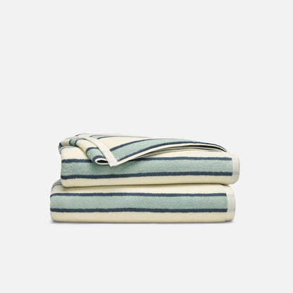 Super-Plush Turkish Cotton Bath Towels Set of 2