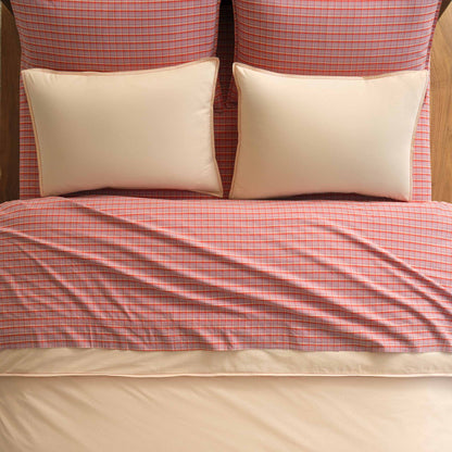 Washed Classic Percale Duvet Set