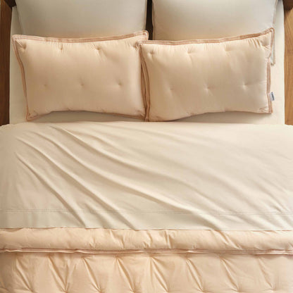 Washed Classic Percale Comforter Set