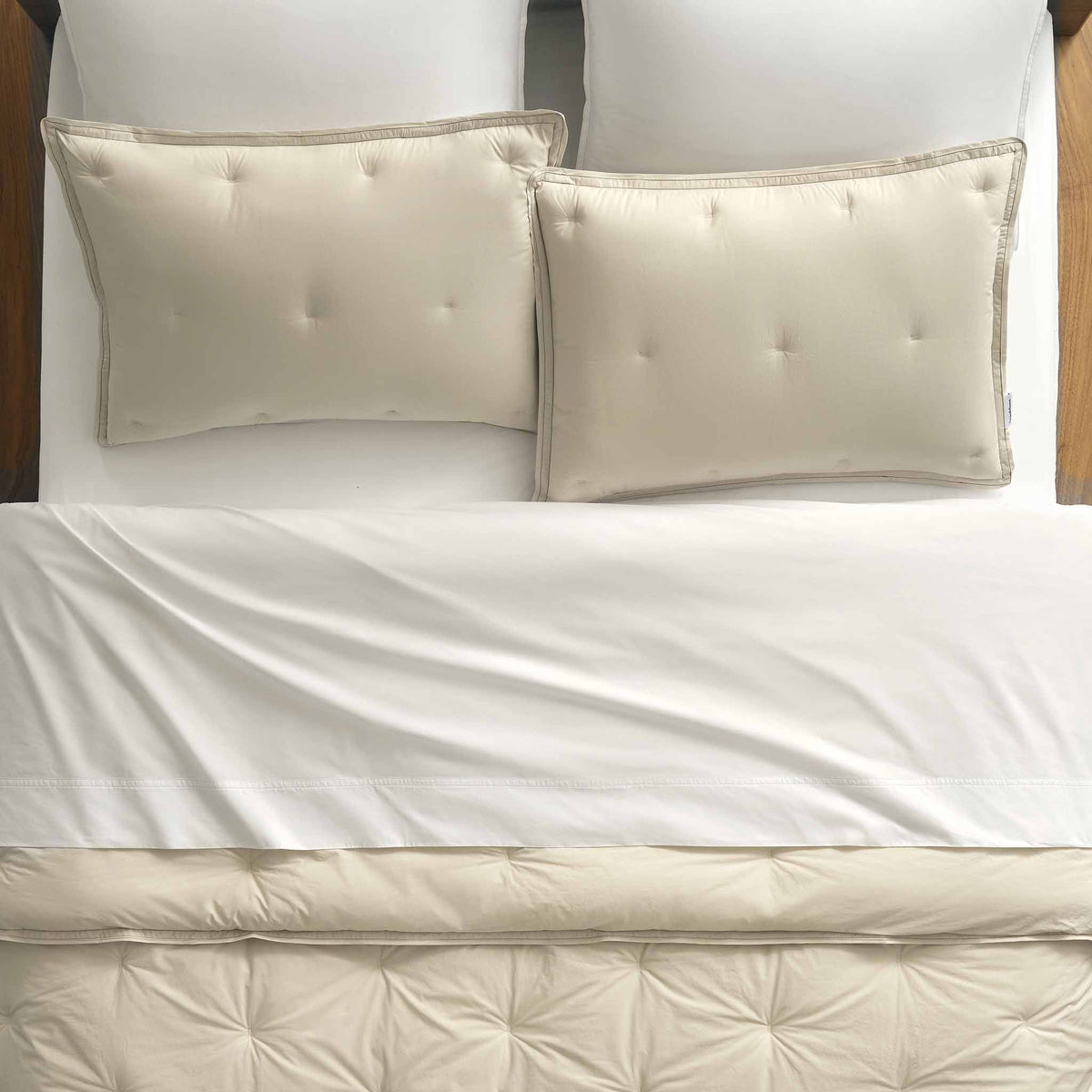 Washed Classic Percale Comforter Set
