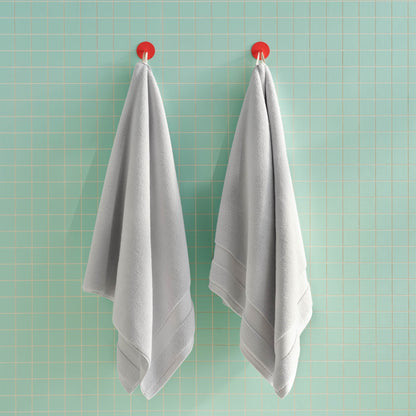 Super-Plush Turkish Cotton Bath Towels Set of 2