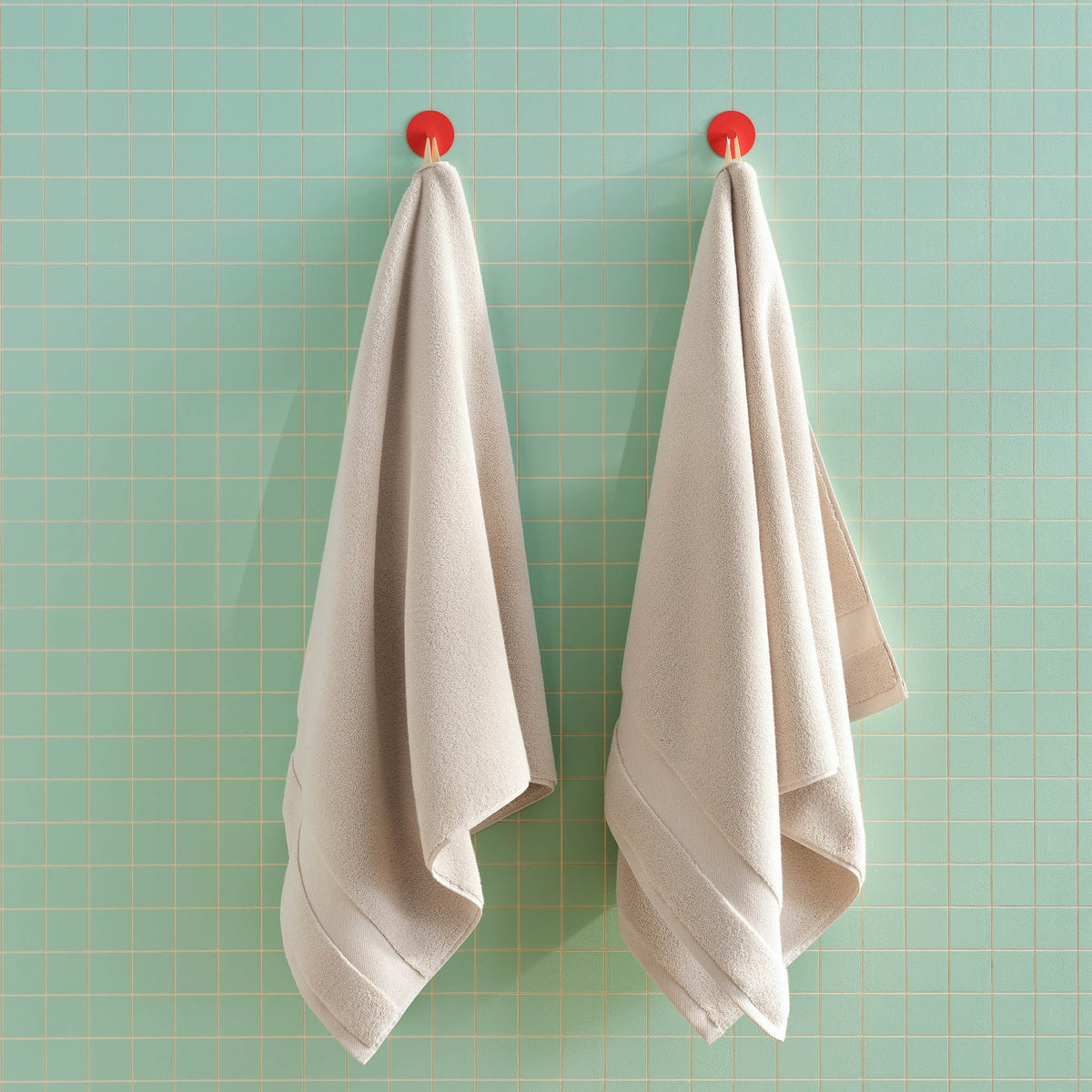 Super-Plush Turkish Cotton Bath Sheets Set of 2