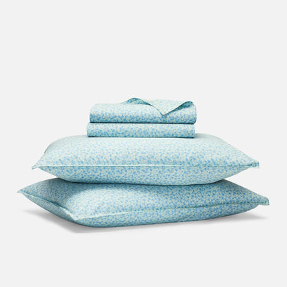 Set of 2 Washed Classic Percale Core Sheet Set Bundle