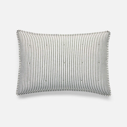 Washed European Linen Quilted Sham Set