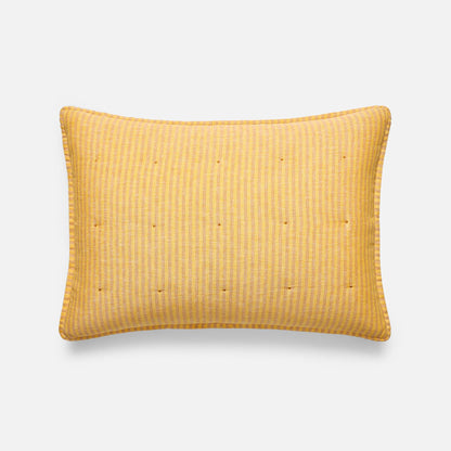 Washed European Linen Quilted Sham Set