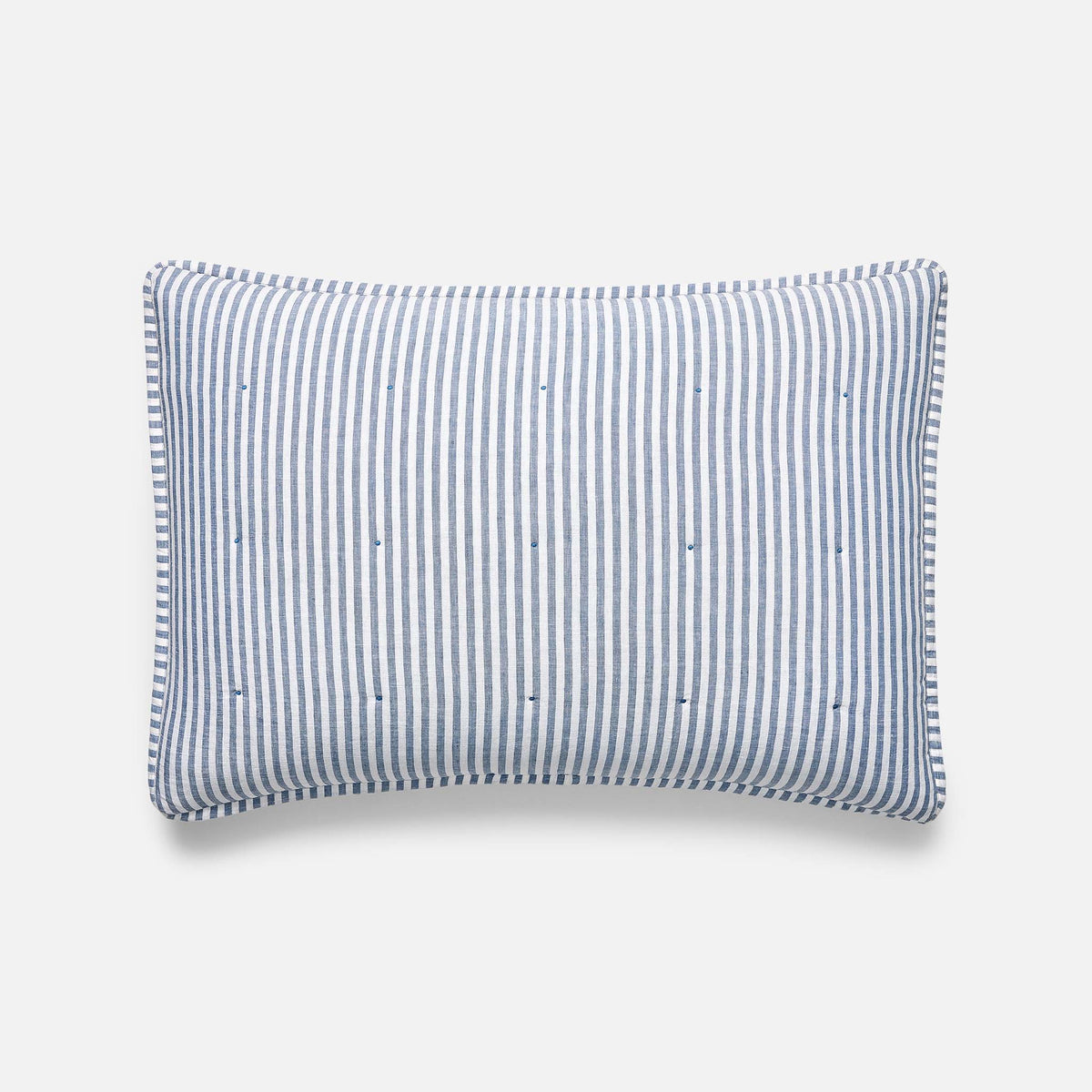 Washed European Linen Quilted Sham Set