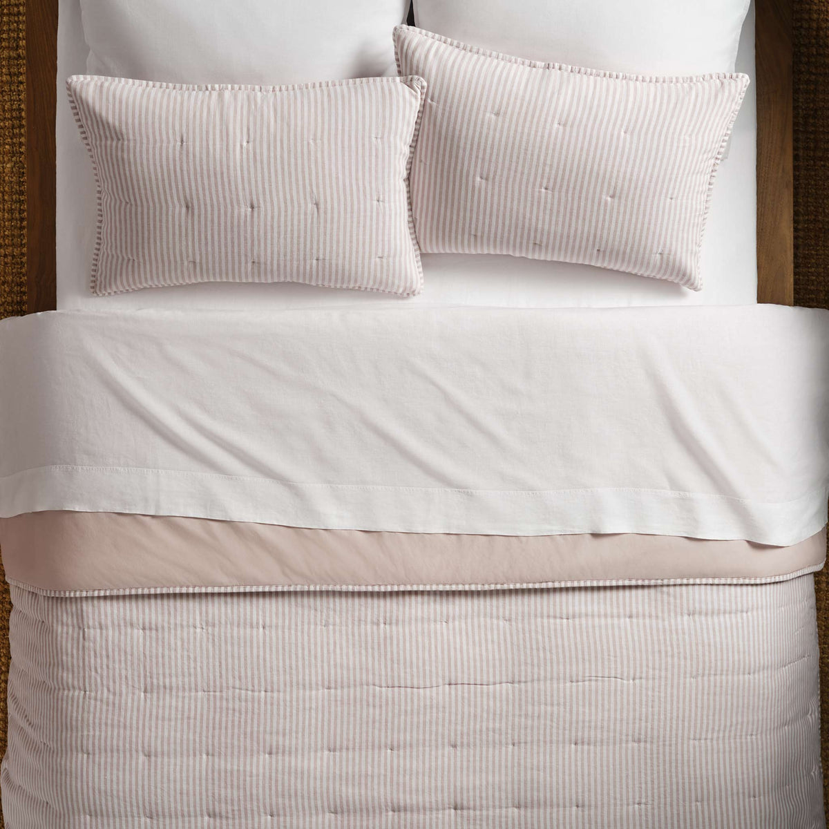 Washed European Linen Quilt