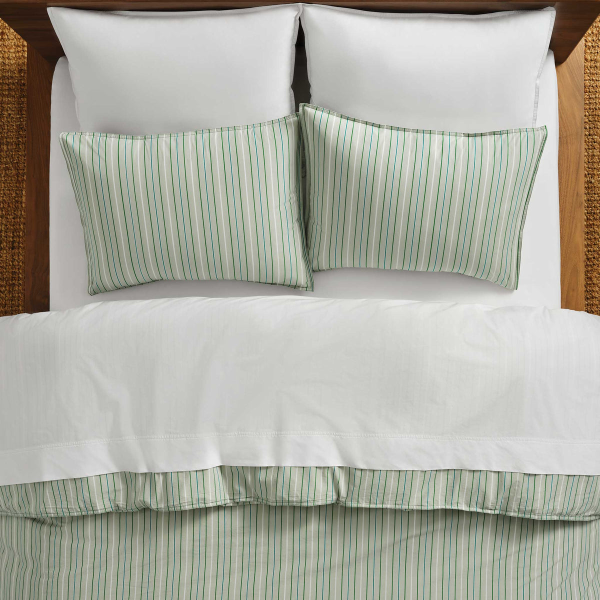 Washed Classic Percale Duvet Cover