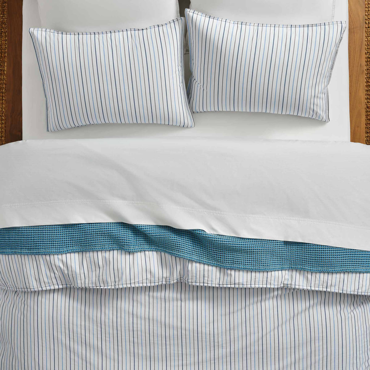 Washed Classic Percale Duvet Set