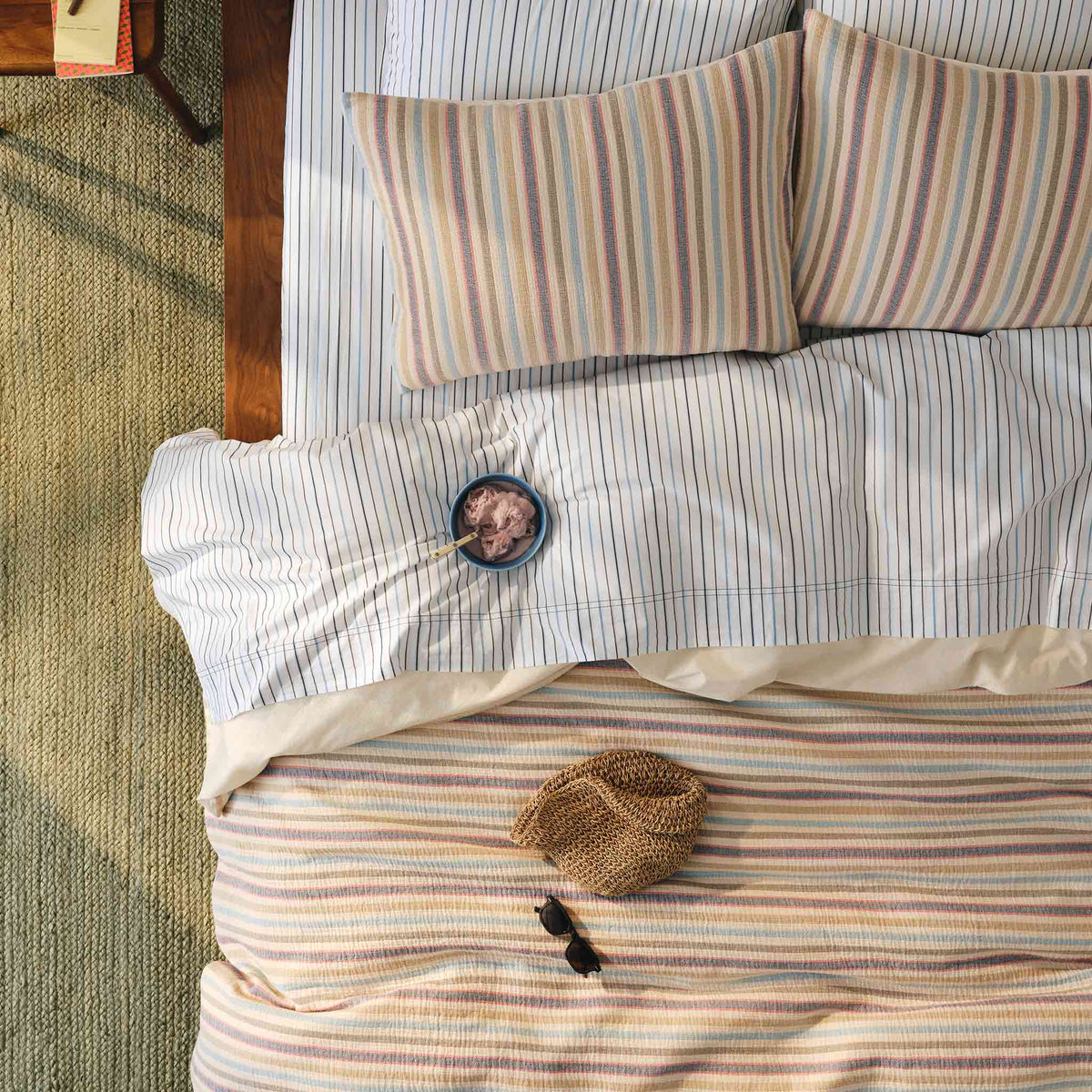 Sunwashed Stripe Duvet Cover