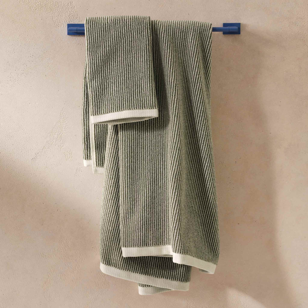 Plush Turkish Cotton Washcloths Set of 2