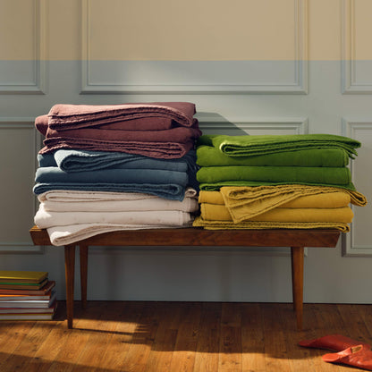 Washed Velvet Quilt Set
