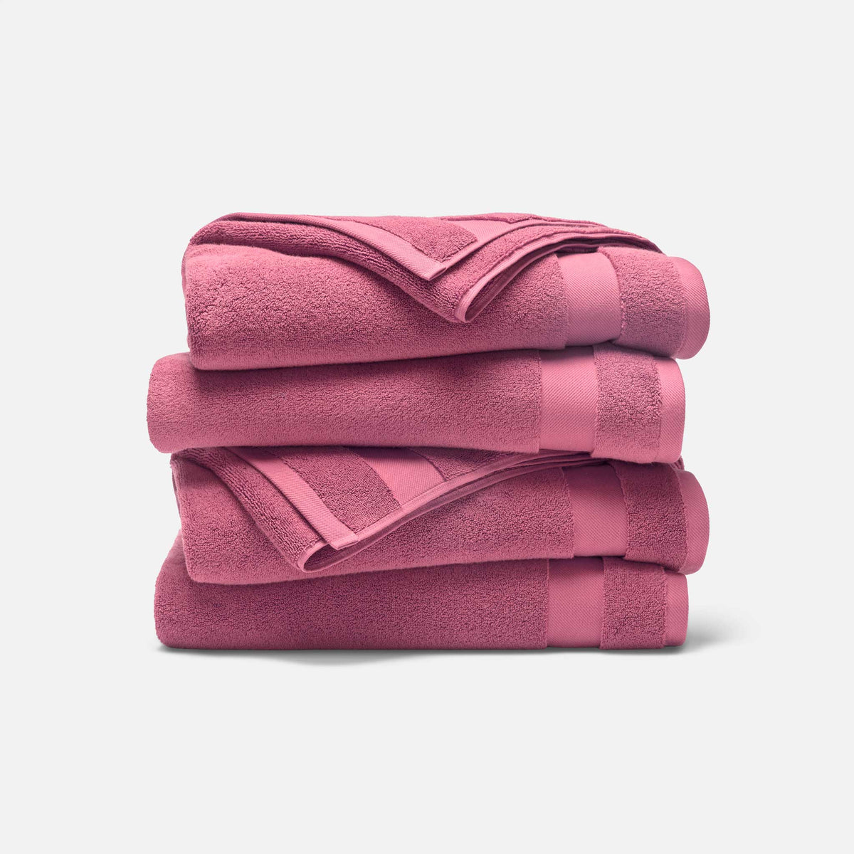 Super-Plush Set of 4 Bath Towel Bundle