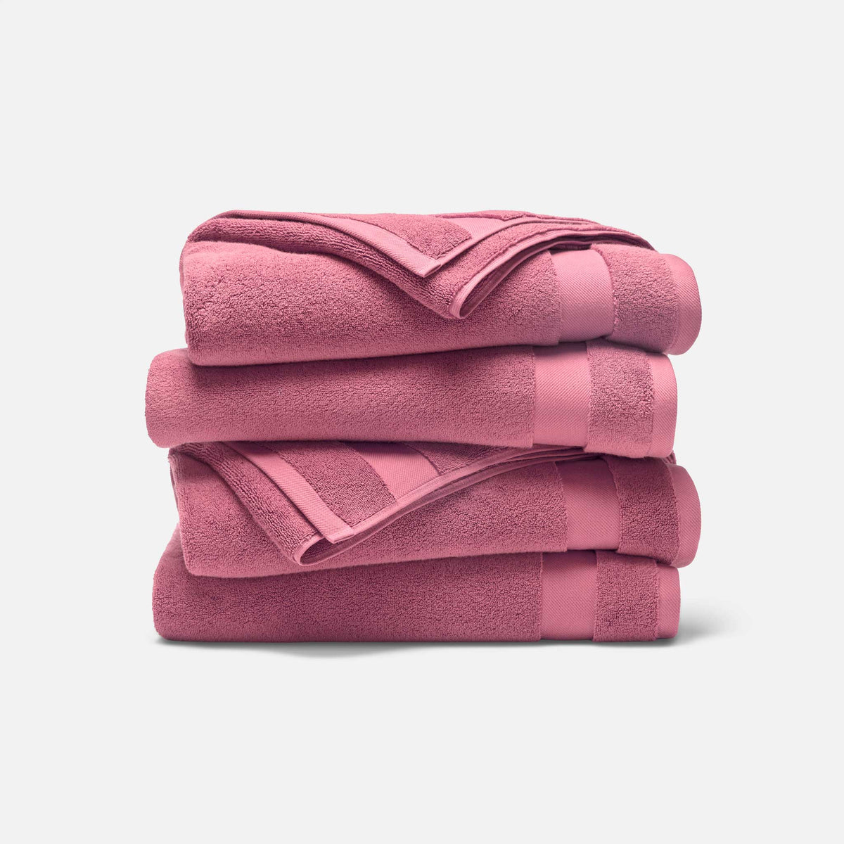 Super-Plush Set of 4 Bath Towel Bundle