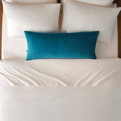 Cotton Velvet Lumbar Pillow Cover