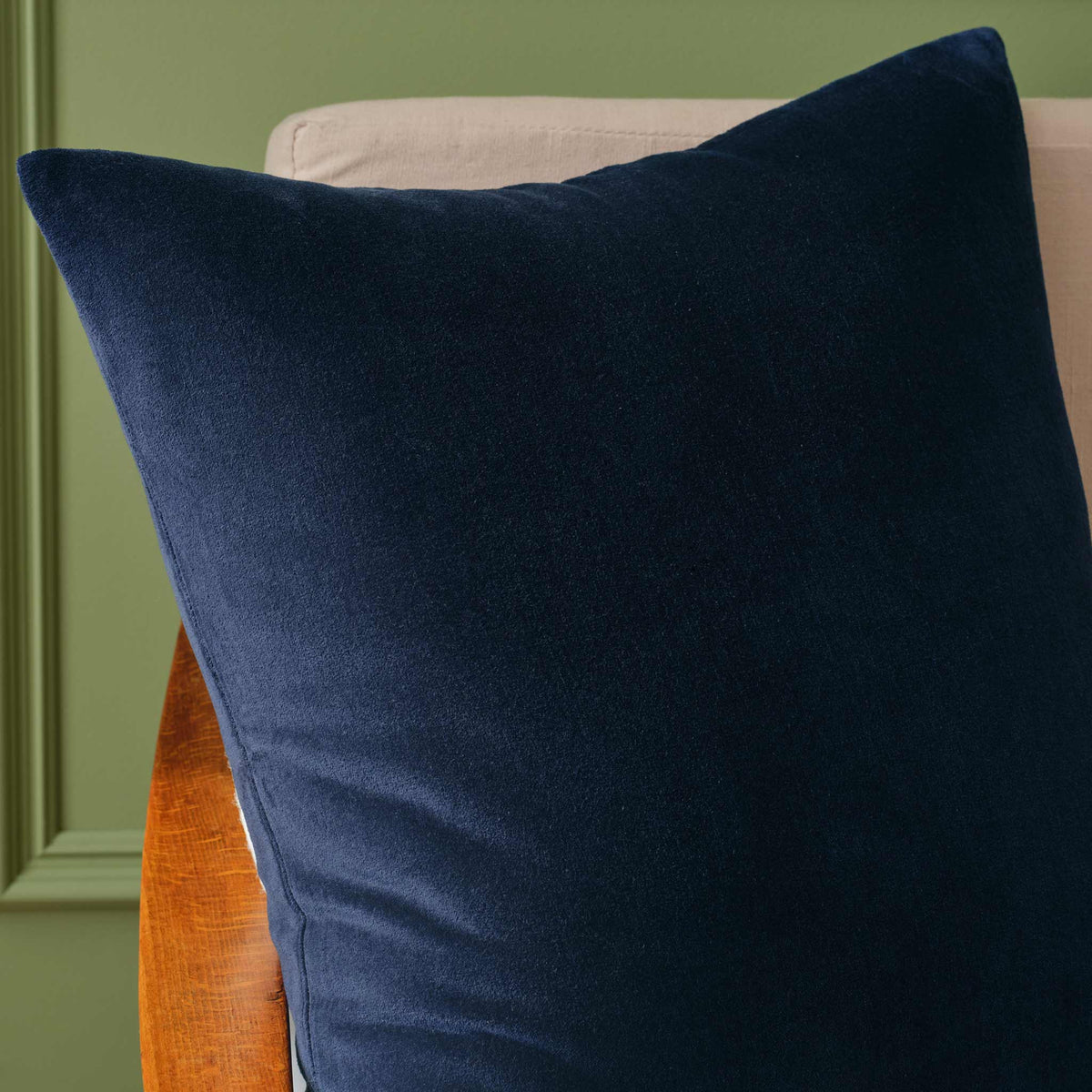 Cotton Velvet Pillow Cover