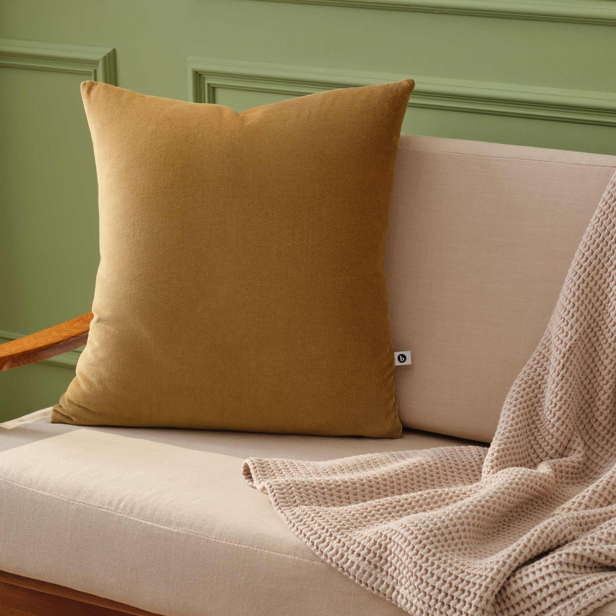Cotton Velvet Pillow Cover