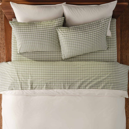 Washed Classic Percale Duvet Set