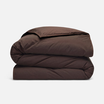 Washed Classic Percale Duvet Cover