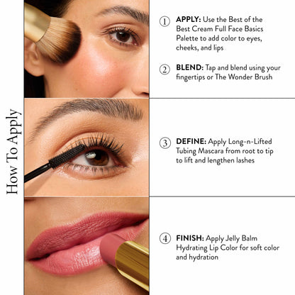 Soft Finish Full Face Essentials Kit (4 PC)