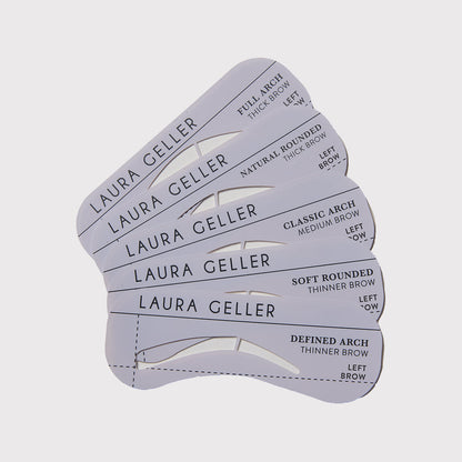 Precision Brow Shaping Stencils