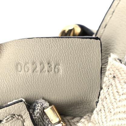Snakeskin Mini Puzzle Bag Marble Green