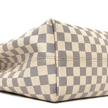 Damier Azur Graceful MM Rose Ballerine
