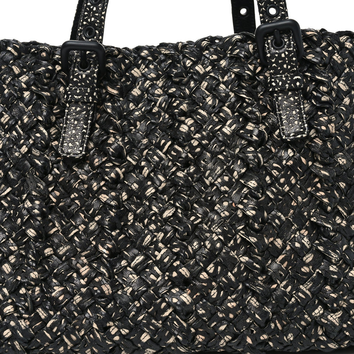 Nappa Nastri Medium Lido Tote Bag Tourmaline