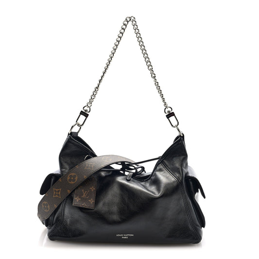Lambskin CarryAll Cargo Vibe PM Black