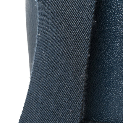 Goatskin Sangle Bucket Bag Blue