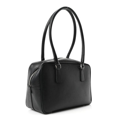 Saffiano Vitello Bauletto Black