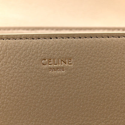 Supple Calfskin Medium Victoire Bag Brown Sepia