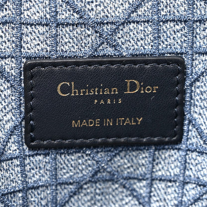 Denim Cannage Small Caro Bag Blue