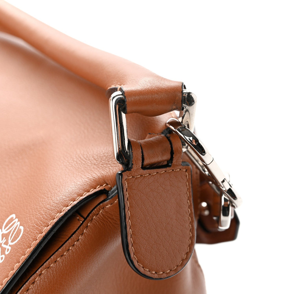 Calfskin Medium Puzzle Bag Tan