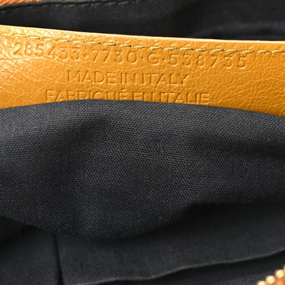 Agneau Giant 12 Gold Hardware First Jaune Moutarde