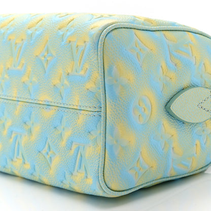 Empreinte Monogram Summer Stardust Speedy 20 Water Green