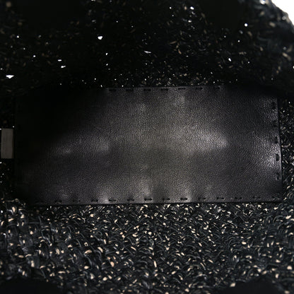 Nappa Nastri Medium Lido Tote Bag Tourmaline