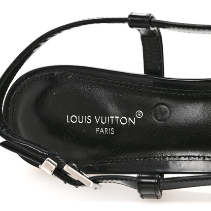 Calfskin Allure D'Orsay Slingback Pump 37.5 Black
