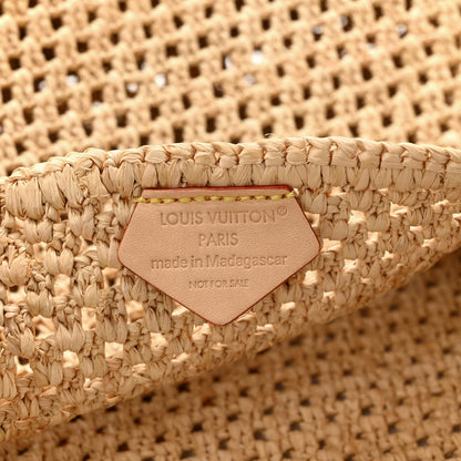 Raffia Calfskin By The Pool OnTheGo MM Natural