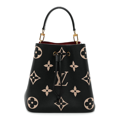 Empreinte Monogram Giant Neonoe MM Black Beige