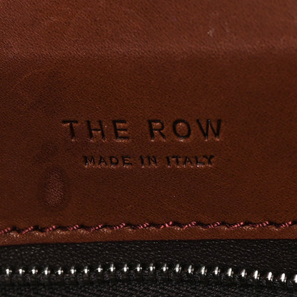 Polished Saddle Calfskin Peggy Clutch New Burgundy
