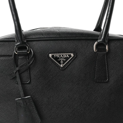 Saffiano Vitello Bauletto Black