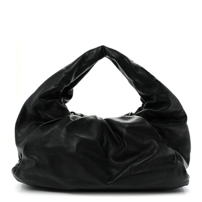 Smooth Butter Calfskin Small The Shoulder Pouch Black