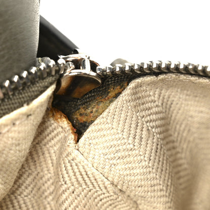 Calfskin Mini Puzzle Bag Khaki Green