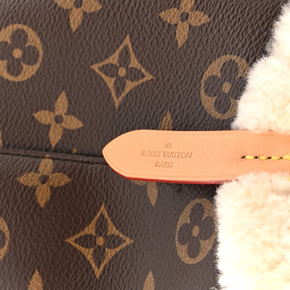 Monogram Shearling Cozygram Neonoe BB