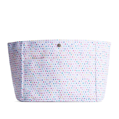 Printed Canvas Purse Organizer
